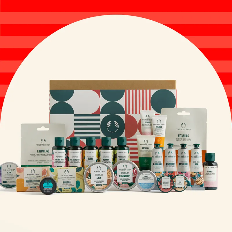 Адвент-календарь от The Body Shop — магия ежедневных сюрпризов!